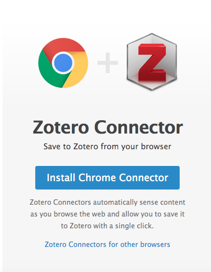 chrome plug in zotero for mac 2016