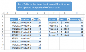 apply filters in excel for mac